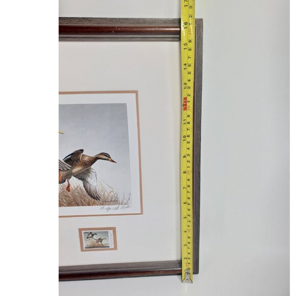 Maynard Reece 'Autumn Wings' Limited Edition Signed Print with 2 Stamps– Framed - Picture 6 of 10